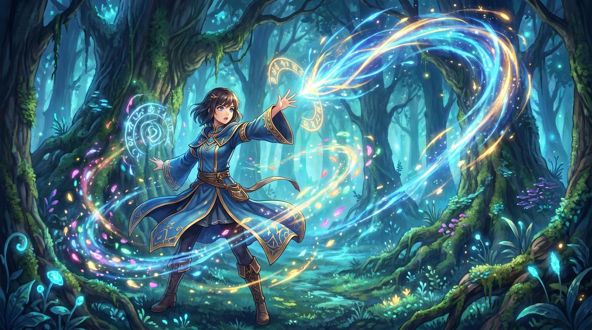 陈美娇动漫-魔法少女传说